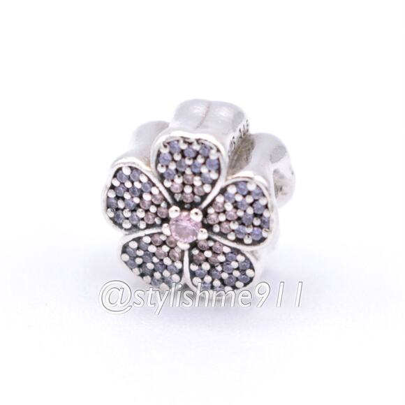 Authentic PANDORA Sparkling Primrose Charm - 791481PCZ - Picture 8 of 11